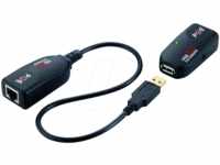 LOGILINK UA0207 - USB 2.0 Kabel, A Stecker auf A Buchse, CAT5/6, bis 50 m