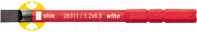 WIHA 34582 - Bit Schlitz, 6,5 x 75 mm, SoftFinish&reg; electric slimBit