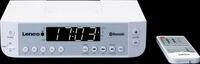 LENCO KCR-100WH - K&uuml;chenradio, UKW, Bluetooth, unterbauf&auml;hig