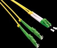ROLINE 21159482 - LWL Patchkabel, LSH-APC Duplex / LC-APC Duplex, OS2, 9/125 &micro;m, 2
