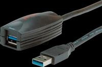 ROLINE 12041096 - Aktives USB 5 Gb/s Verl&auml;ngerungskabel USB A, 5 m