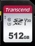 TS512GSDC300S - SDXC-Speicherkarte, 512GB, Class 10 UHS-I U3, V30, 300S