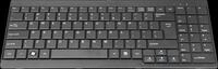 DIGI DS-72000US - Tastatur f&uuml;r KVM-Konsolen, US-Layout
