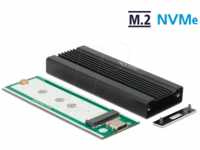 DELOCK 42600 - Externes Gehäuse für M.2 NVMe PCIe SSD, USB 3.1