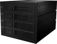 ICY IB-564SSK - Wechselrahmen 3x 5.25 f&uuml;r 4x 3.5 SAS/SATA
