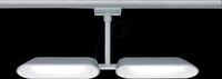 PLM 95469 - URail LED Schienenspot Dipper, 2x650 lm, 2x8 W, 2700 K, chrom/w