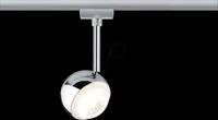 PLM 95455 - URail LED Schienenspot Capsule II, 439 lm, 6,3 W, 2700 K, chrom/