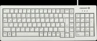 G84-5200LCMDE-0 - Tastatur, USB, hellgrau, kompakt