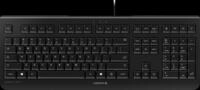 JK-0800EU-2 - Tastatur, USB, schwarz, US-Layout