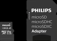 PHI FM12MP45B - microSDXC-Card, 128GB Class 10 incl. Adapter UHS-1 U1