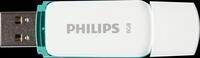 PHI FM08FD70B - USB-Stick, USB 2.0 8 GB, Snow Edition Spring Green