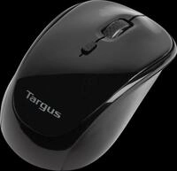 TARGUS AMW50EU - Maus (Mouse), Funk, USB, ergonomisch, schwarz