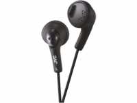 JVC HA-F160-B - Gummierter In-Ear Kopfhörer, schwarz