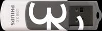 PHI FM32FD00B - USB-Stick, USB 3.0, 32 GB, Vivid Edition Shadow Grey