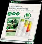 LEITZ 16918 - Laminierfolien, iLAM, DIN A4, 80 mic, gelocht, 100 St&uuml;ck