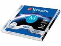 VERBATIM 43833 - BD-R XL, 100GB, bedruckbar, 1 Stück (M-DISC)