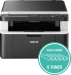 BRO DCP1612WVB - Laserdrucker, Multifunktion, mono, WLAN, 20 S/min, inkl. UHG