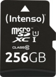 INTENSO 3423492 - MicroSDXC-Speicherkarte 256GB, Intenso Class 10, UHS-1