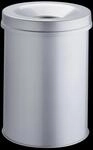 DURABLE 3306-10 - Papierkorb Safe rund, 30l, grau