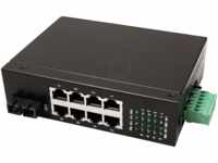ROLINE 21131152 - Switch, 8-Port, Fast Ethernet, RJ45/SC