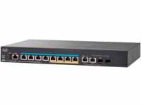 CISCO SG350X8PMD - Switch, 10-Port, 2,5 Gigabit Ethernet, PoE++, RJ45/SFP+