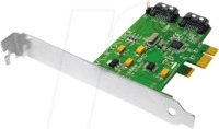DC-600E RAID BLI - PCIe 2.0 > 2x SATA III, 6Gb/s