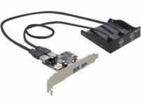 DELOCK 61893 - Delock Frontpanel 2xUSB3 + PCIe Card 4x USB3