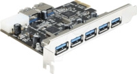 DELOCK 89355 - PCI Expr. Karte > 5 x extern + 2 x intern USB 3.0