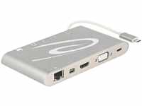 DELOCK 87298 - Dockingstation/Port Replicator, USB 3.1, Laptop