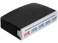 DELOCK 61898 - 4-Port USB 3.0 Hub,1x USB-Strom - intern/extern