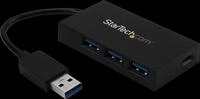 ST HB30A3A1CSFS - USB 3.0, 4 Port USB-A Hub, 3x USB-A 1x USB-C, schwarz