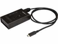 ST HB30C3A1CST - USB 3.0, 4 Port USB-C Hub, 3x USB-A 1x USB-C, schwarz