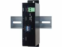 EXSYS EX-1274HMV - USB 3.1 Metall Hub 4 port, 2x Type-C, 2x A-Buchse
