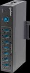 MANHATTAN 164405 - USB 3.0 Hub, 7 Port, ohne Netzteil, Industrie