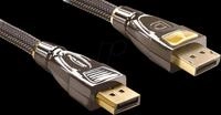 DELOCK 82772 - DisplayPort Kabel, DisplayPort 1.2 Stecker, 3 m, schwarz