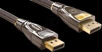 DELOCK 82773 - DisplayPort Kabel, DisplayPort 1.2 Stecker, 5 m, schwarz