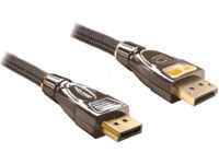DELOCK 82771 - DisplayPort Kabel, DisplayPort 1.2 Stecker, 2 m, schwarz