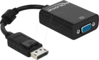 DELOCK 61848 - DisplayPort Adapter, DP 1.2 Stecker auf VGA Buchse