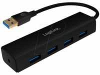 LOGILINK UA0295 - USB 3.0 4-Port Hub, USB A-Kabel