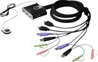 ATEN CS692 - 2-Port USB HDMI KVM Switch mit Audio