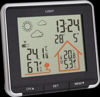 TFA 35115301 - Funk-Wetterstation LIFE, schwarz
