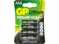 GP LI4 AAA - Lithium Batterie, AAA (Micro), 4er-Pack