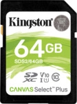 SDS2/64GB - SDXC-Speicherkarte, 64 GB, Canvas Select Plus SDS2/64GB - SDXC-Speicherkarte, 64 GB, Canvas Select Plus