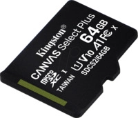SDCS2/64GBSP - MicroSDXC-Speicherkarte 64GB, Canvas Select Plus
