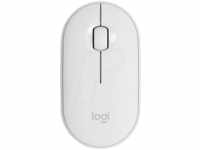 LOGITECH M350 WS - Maus (Mouse), Bluetooth, weiß