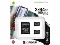 SDCS2/64GB-2P1A - MicroSDXC-Speicherkarte 64GB, Canvas Select Plus, 2er-Pack