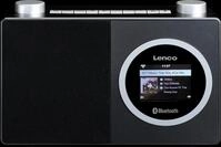 LENCO DIR-70BK - Internetradio, Wi-Fi, Bluetooth