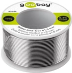 GB 40844 - L&ouml;tzinn bleifrei mit Silber- und Kupferanteil,&Oslash; 1,0 mm, 100 g