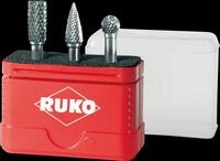 RUKO 116001 - Fr&auml;sstiftsatz, Hartmetall, 3-teilig