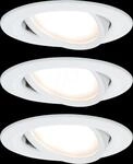 PLM 93485 - Einbauleuchte LED Nova 3 x 6,5 W, 2700 K, wei&szlig; matt
